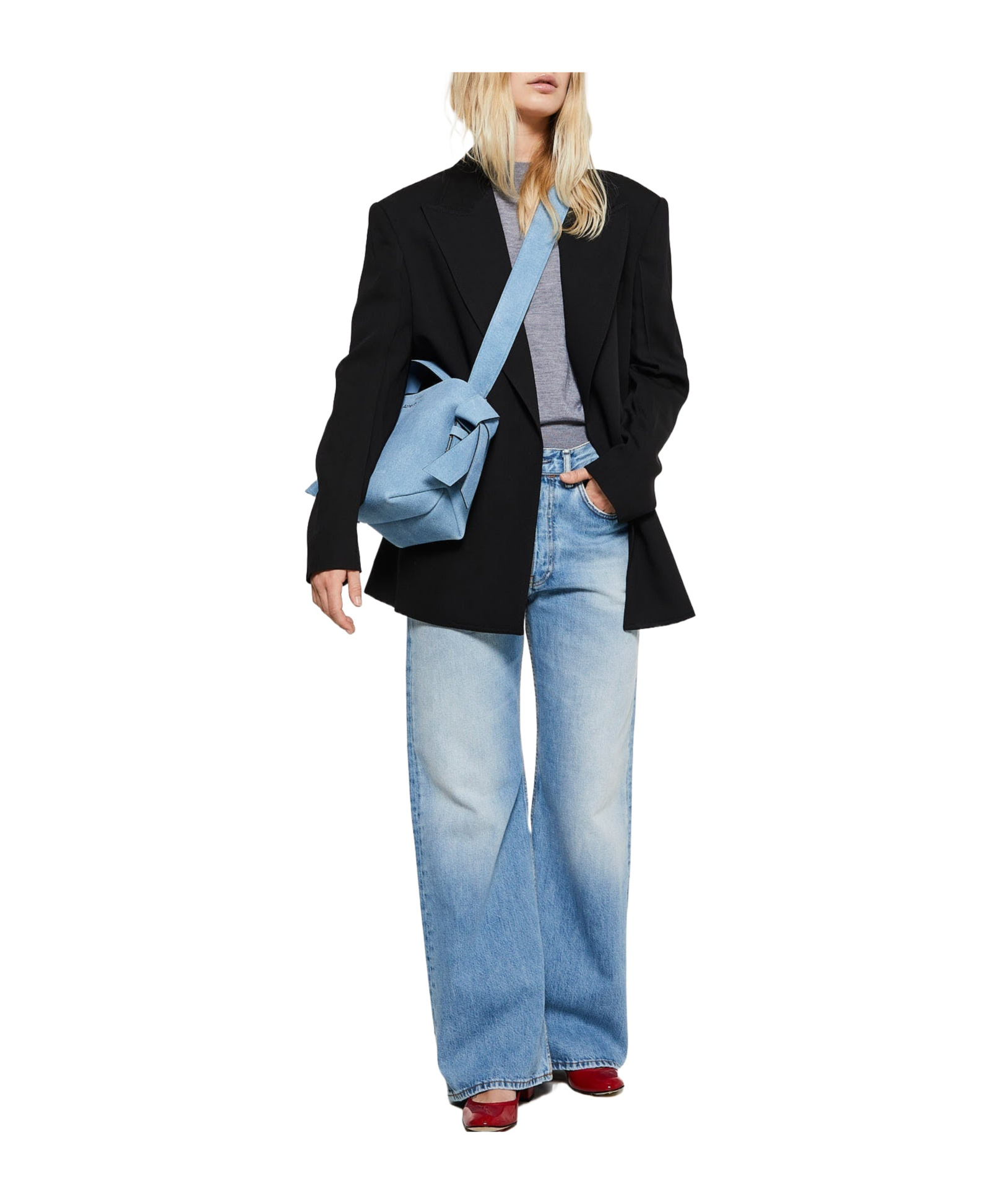 Acne Studios Jador Relaxed Fit Blazer In Black