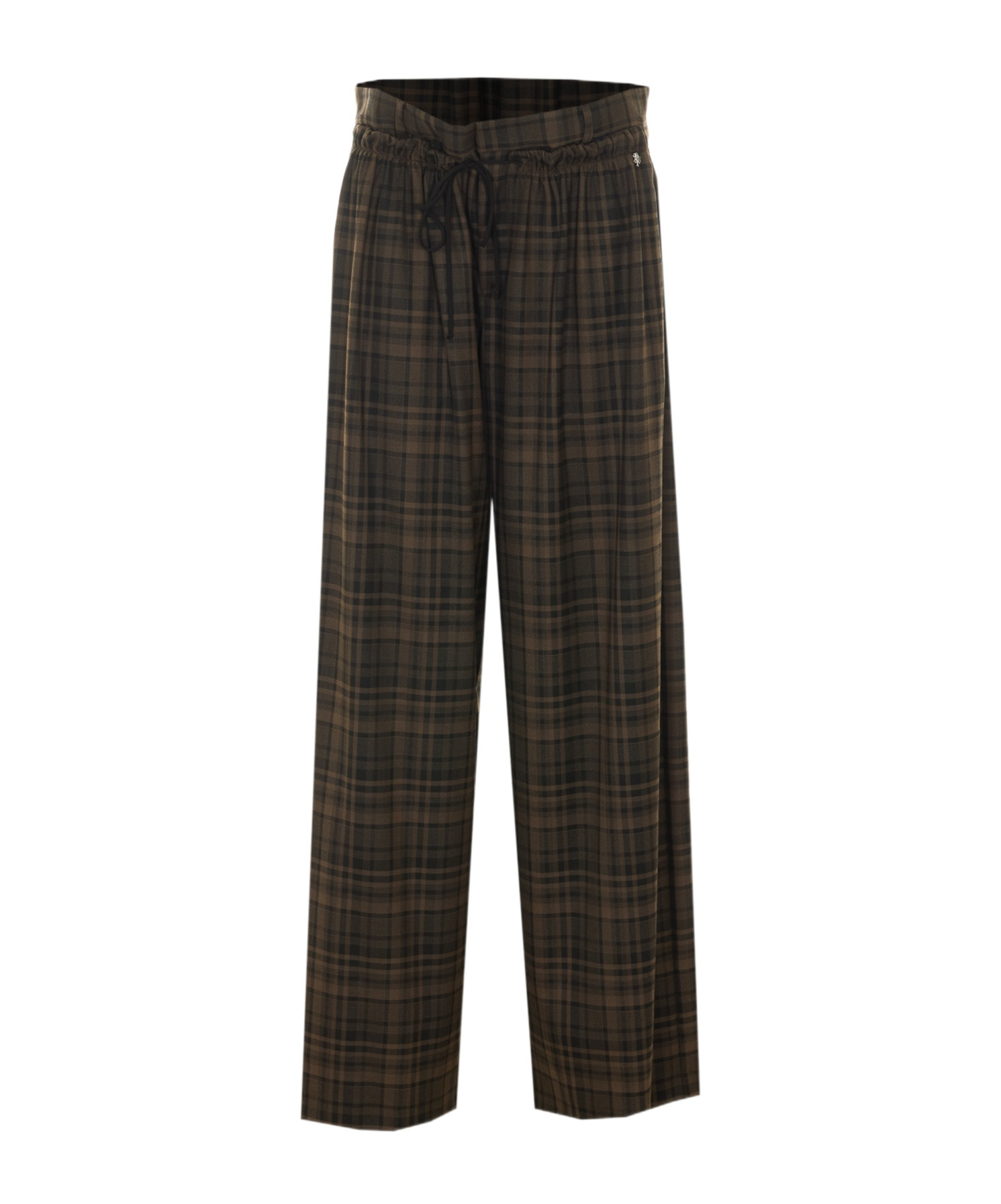 Aniye By Checked Casual Trousers In Multi