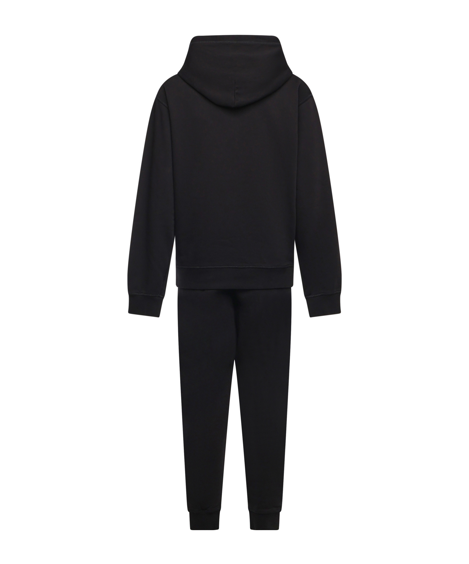 Dsquared2 Logo Printed Drawastring Two-piece Track Suit In Black