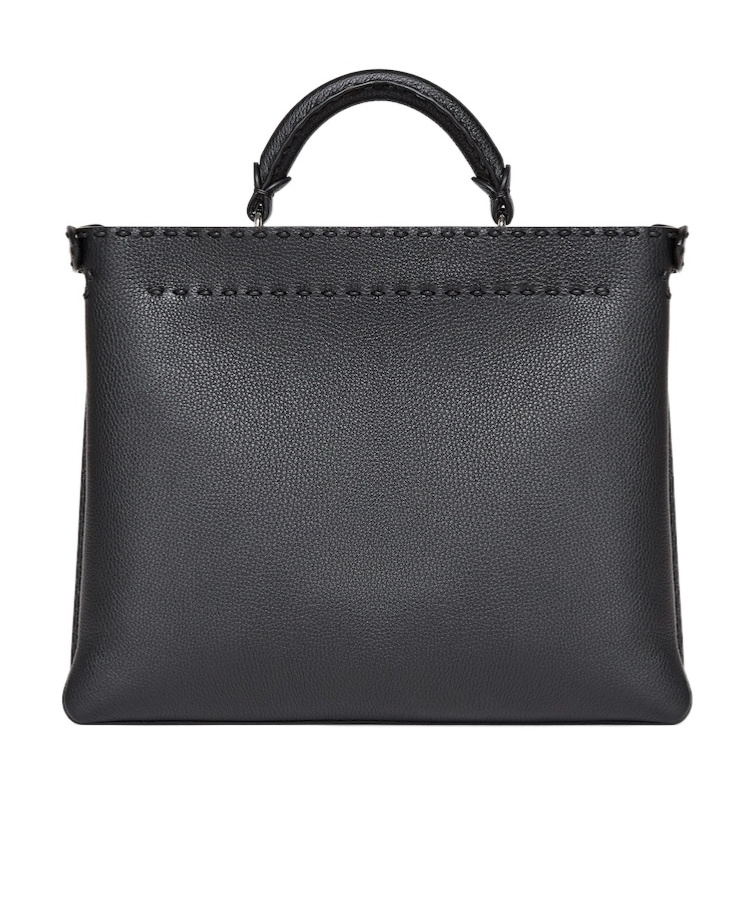 Fendi Selleria Peekaboo Iseeu Soft Medium In Black
