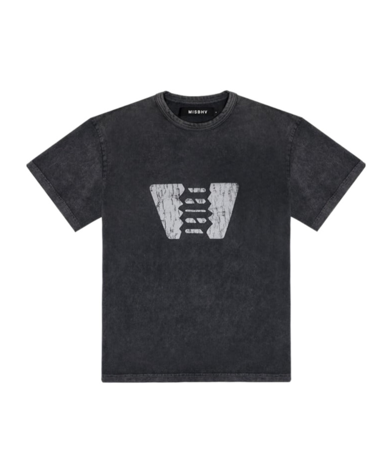 Misbhv Short-sleeved T-shirt In Black