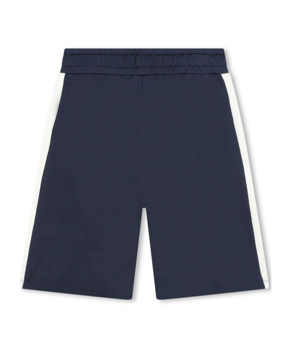 Kenzo Logo-print Shorts In Black