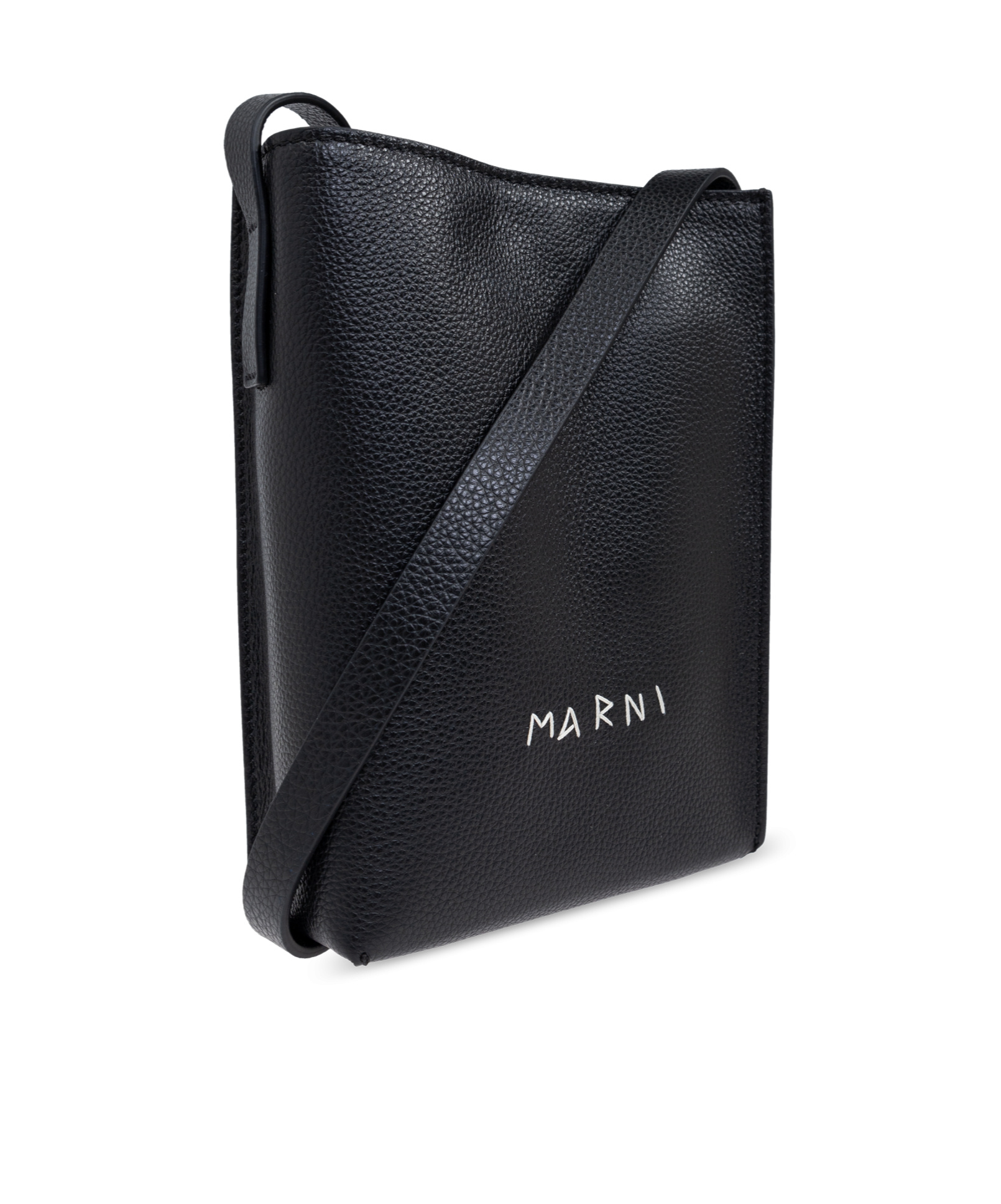 Marni North Nano Shoulder Bag In Black