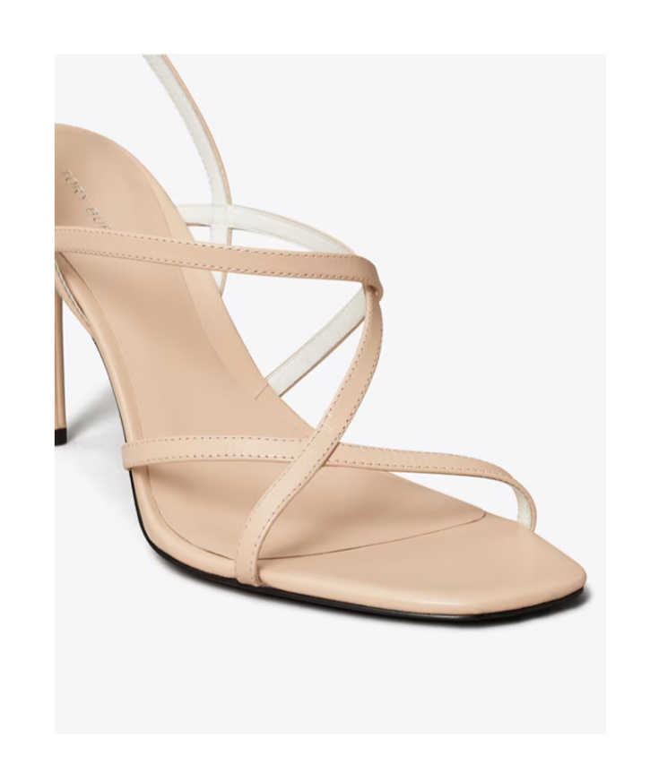 Tory Burch Multi Strap Heel Sandals 90mm Rose Pink