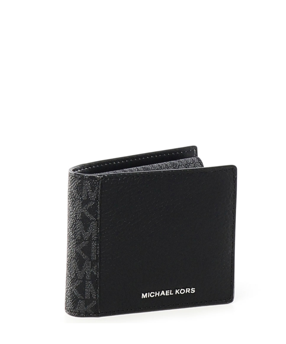 Michael Michael Kors Folding Wallet In Black
