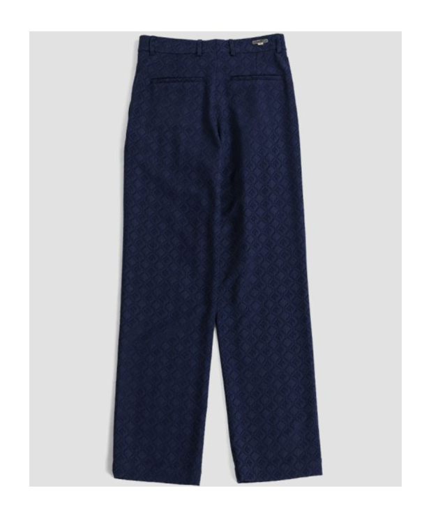 Marine Serre Belt-loop Casual Pants In Black