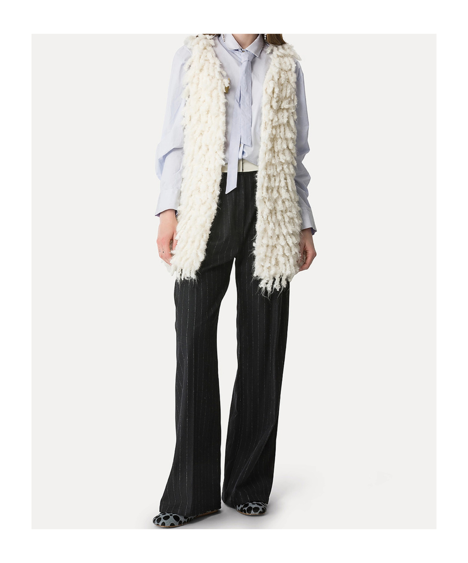 Forte Forte Oversized Shirt In Cotton Poplin In White