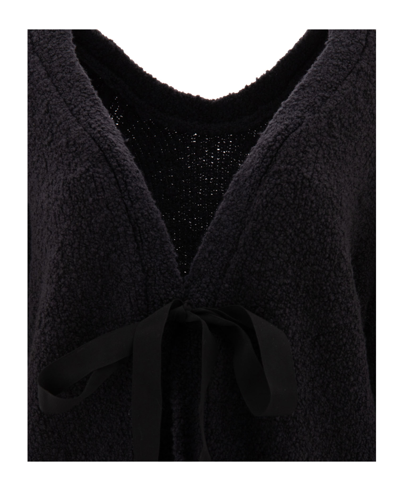 Cecilie Bahnsen Long-sleeved Sweater In Black
