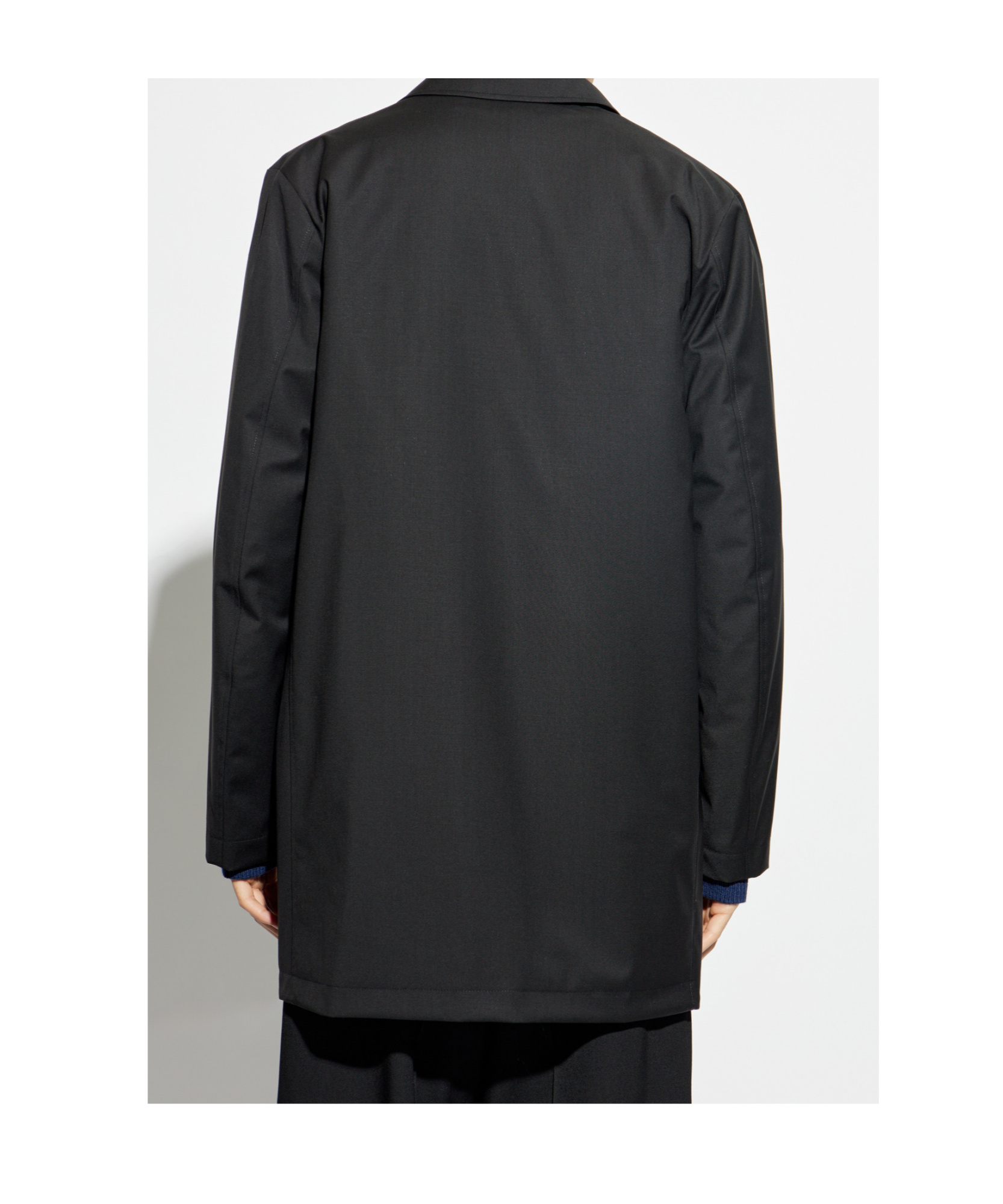 Paul Smith Wool Coat In Black