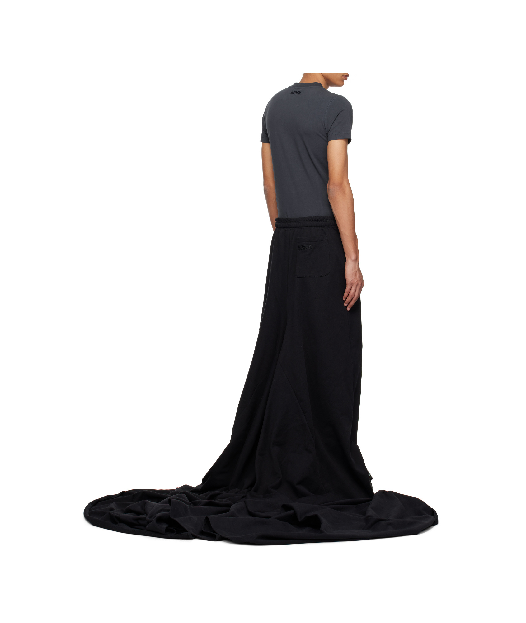 Vetements Black Runway Train Sweatpants In Black