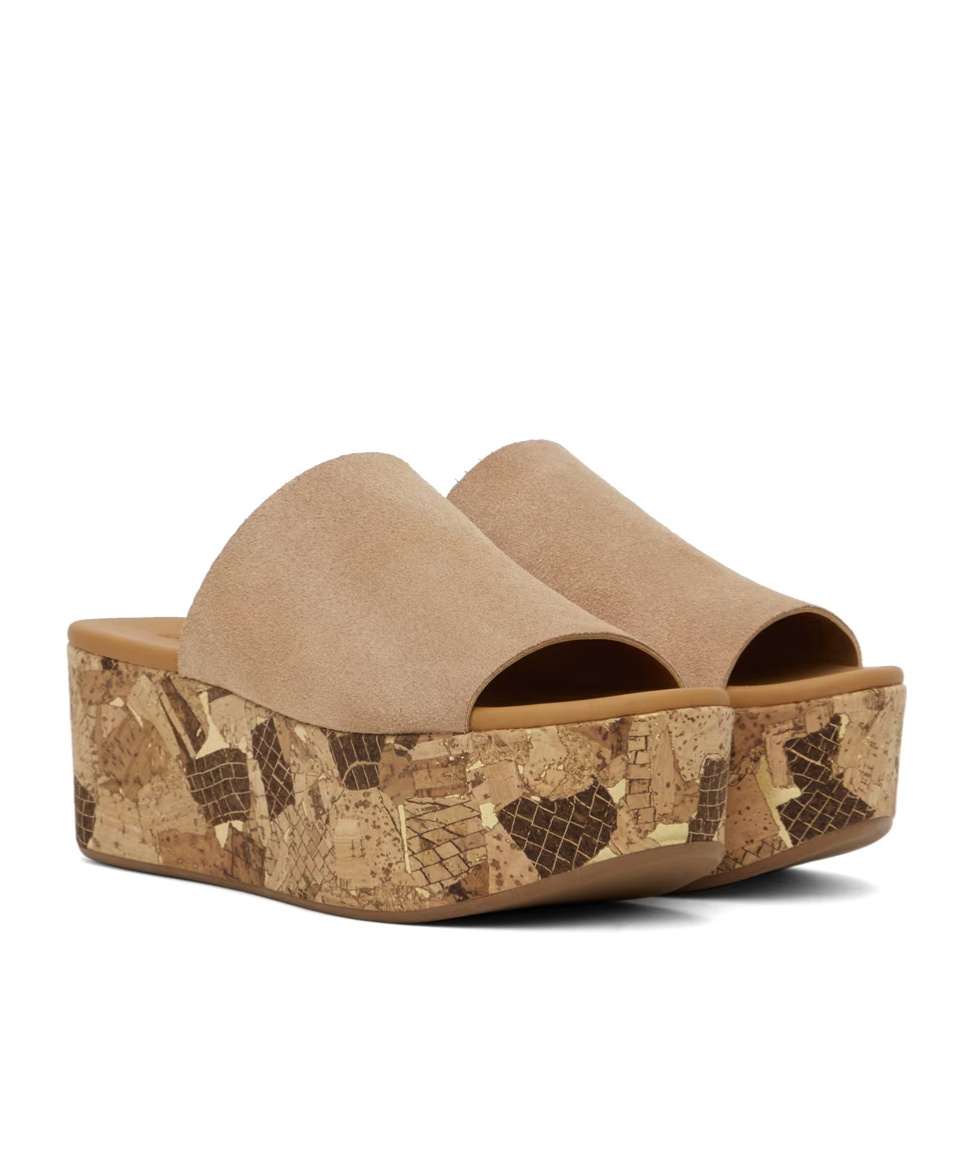 See By Chloé Liana Platform Open-toed Heels Sandals In Nude