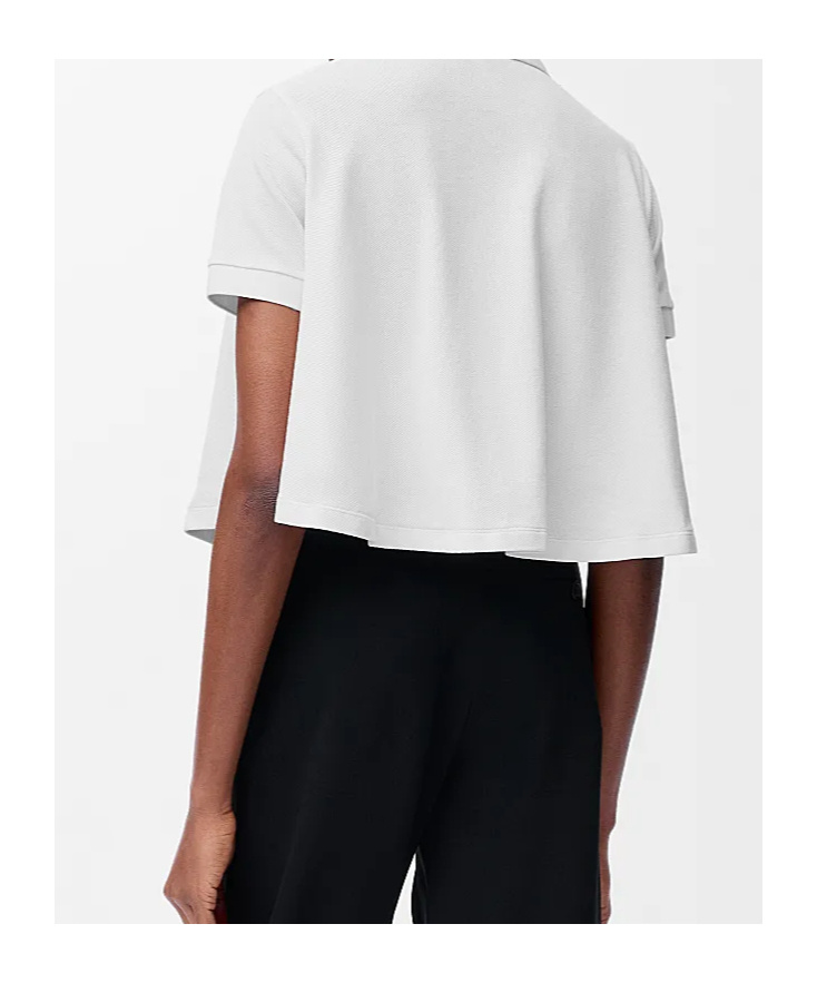 Loewe Women Cotton Trapeze Polo Shirt