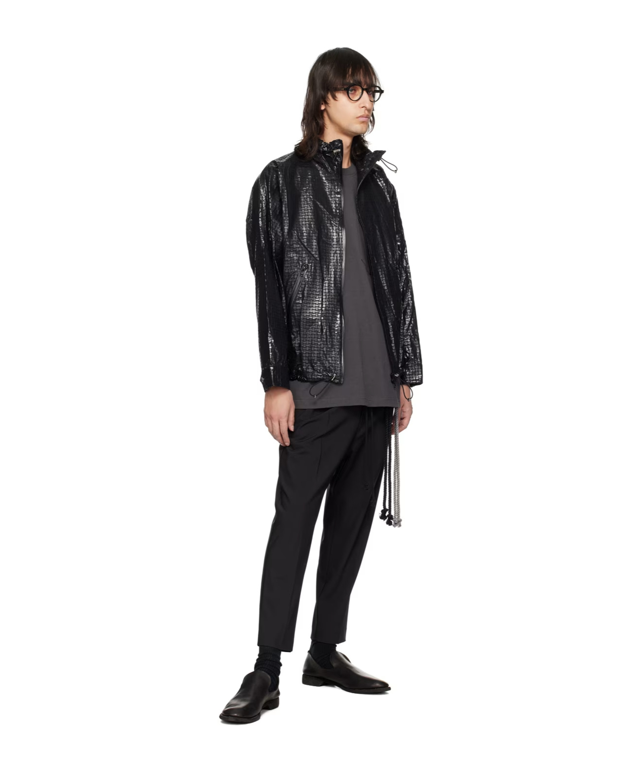 SONG FOR THE MUTE LANYARD BELT LOOP CASUAL PANTS