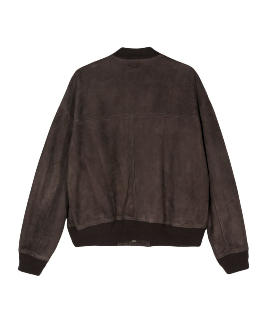 Salvatore Santoro Suede Band-collar Jacket