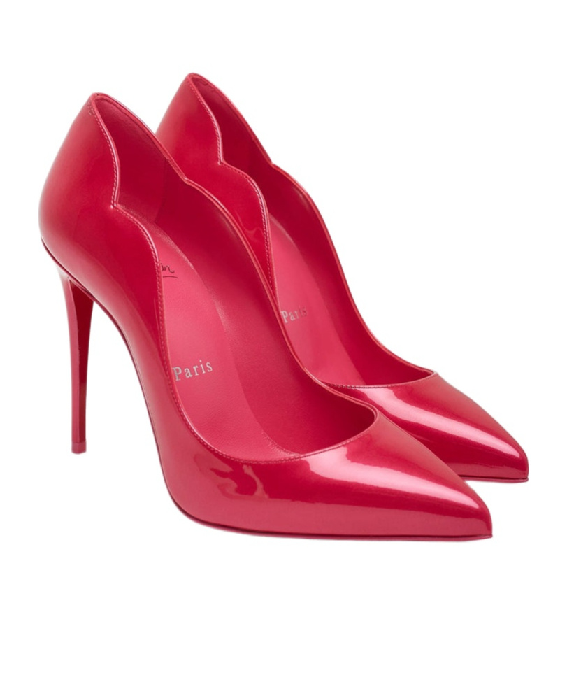 Christian Louboutin Hot Chick 110 Patent Leather Pumps