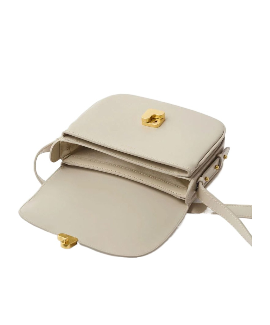 Soeur Flap Shoulder Bag In Brown