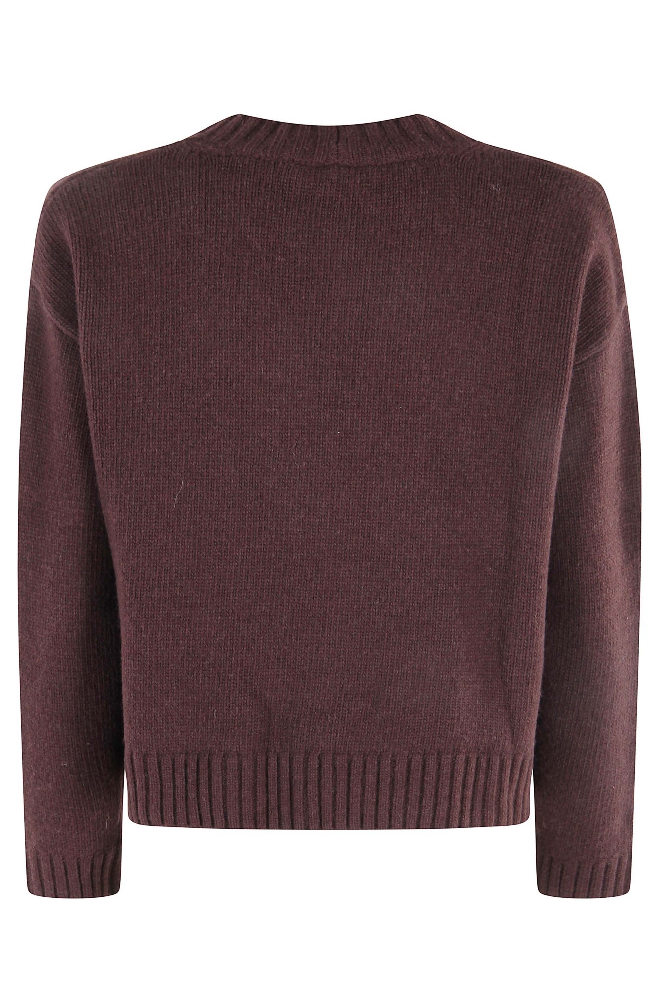 Weekend Max Mara Long-sleeved Sweater In Red