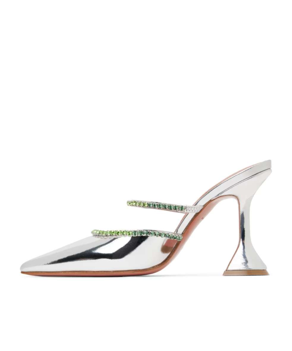 AMINA MUADDI GILDA STRAPPY HIGH-HEELED SANDALS