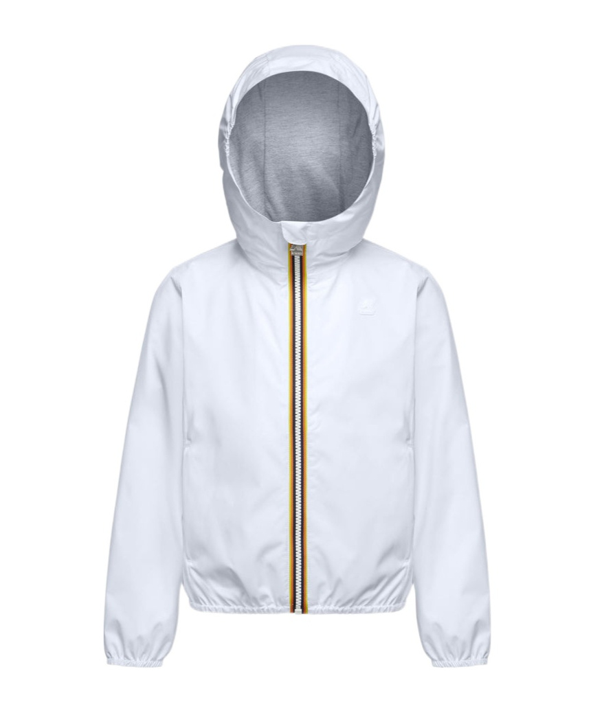 K-way Long Sleeved Jacket In White