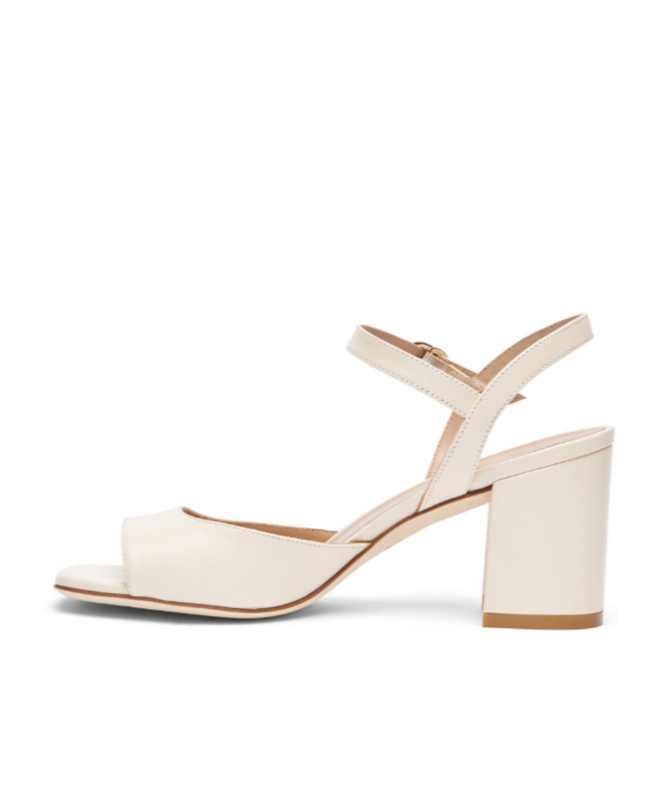 Stuart Weitzman 75mm Tia Leather Sandals In Pink
