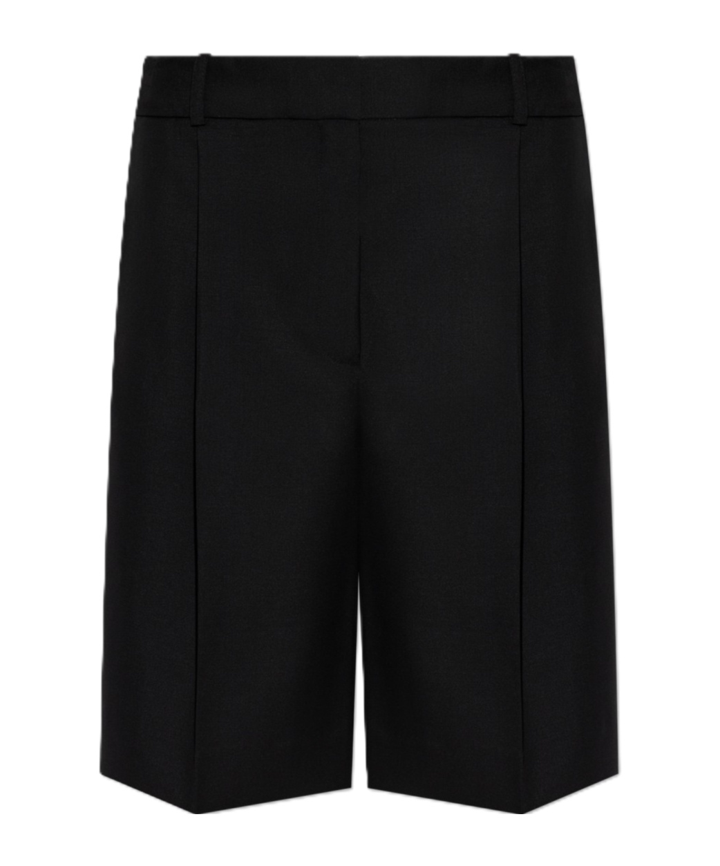 Rohe Róhe Pleated Bermuda Shorts In Black