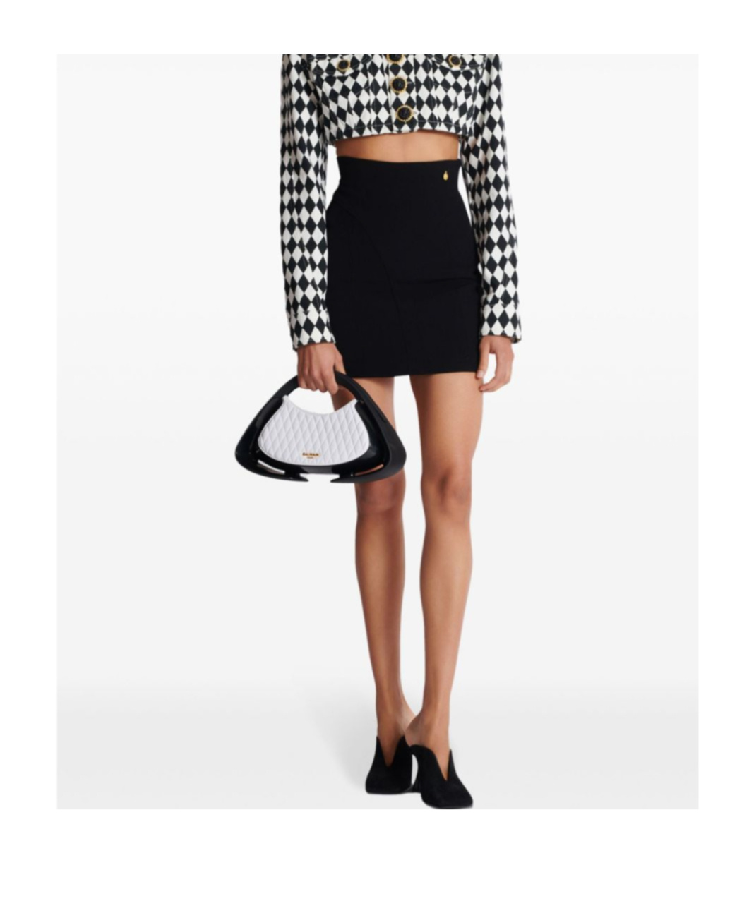 Balmain Skirt In Black