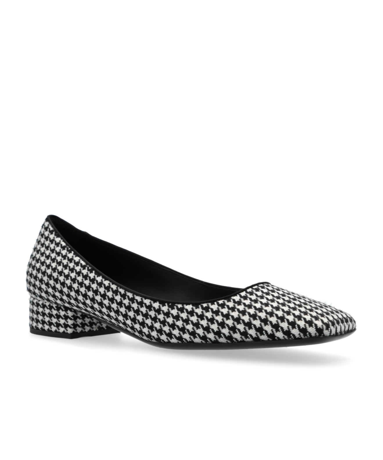 Dolce & Gabbana Dg Houndstooth Pumps In Black