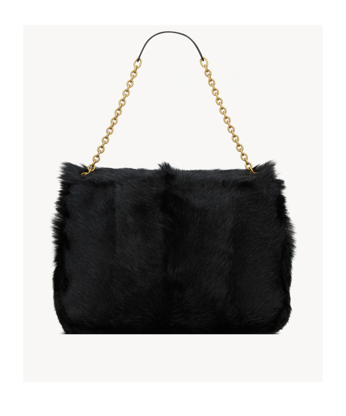 Saint Laurent Jamie Logo Shoulder Bag In Black
