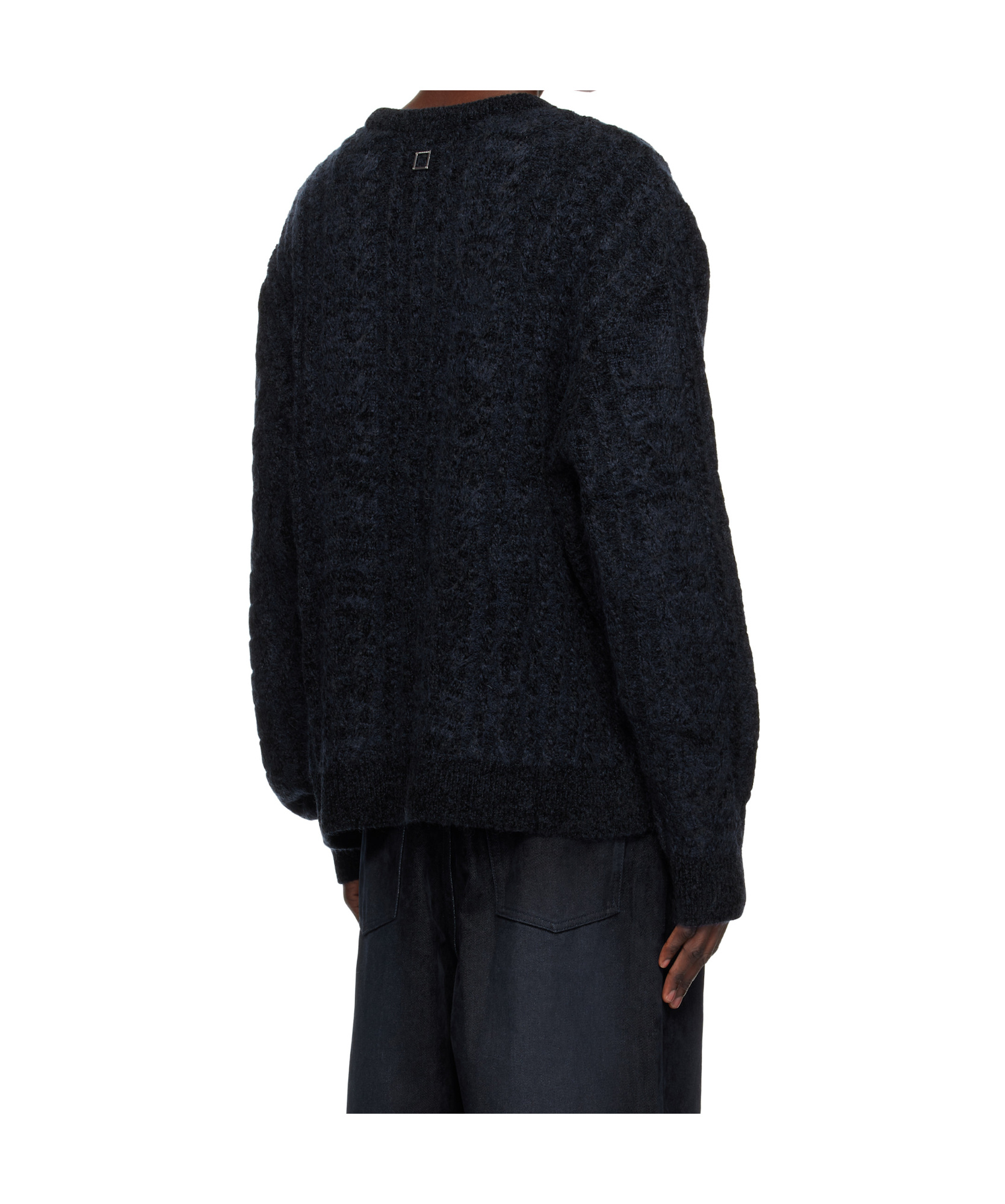 Wooyoungmi Long-sleeved Sweater In Black