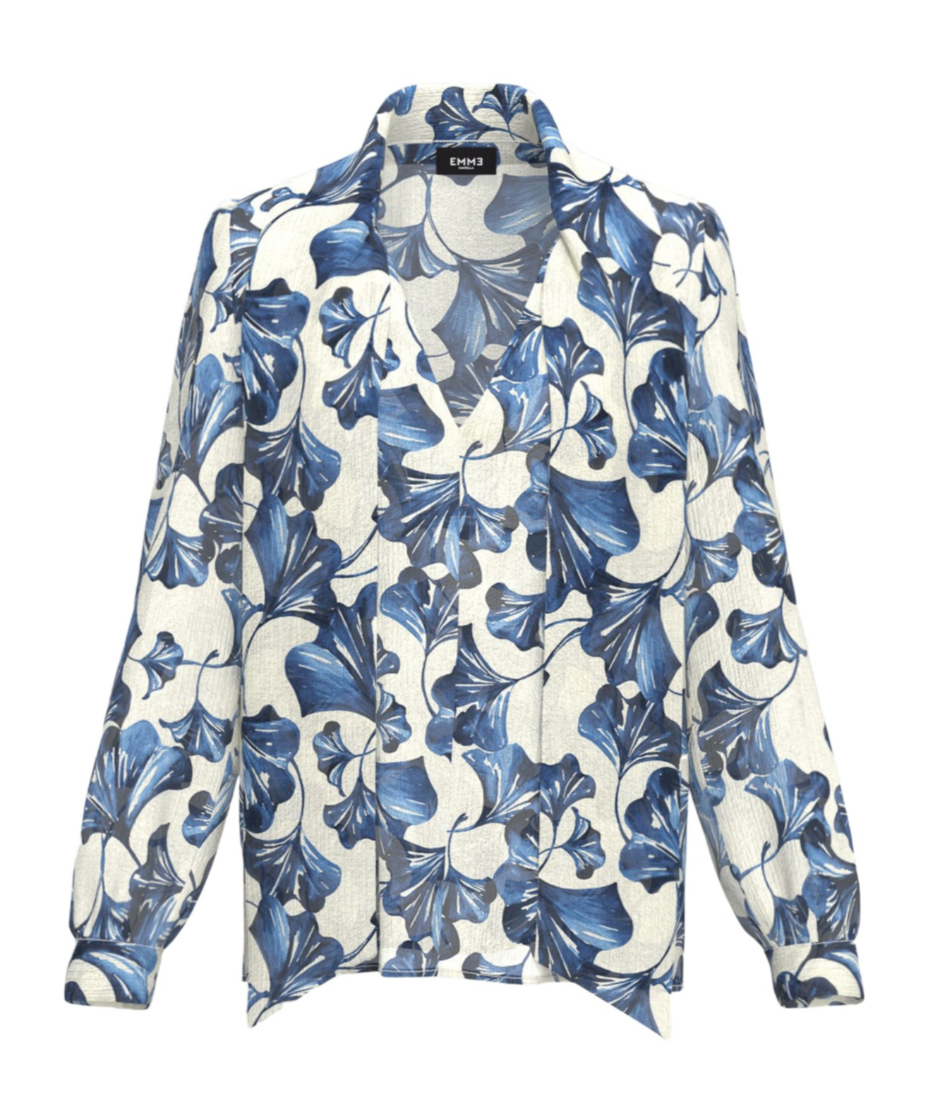 Marella Shirt With Sash Detail - Turquoise In Multi