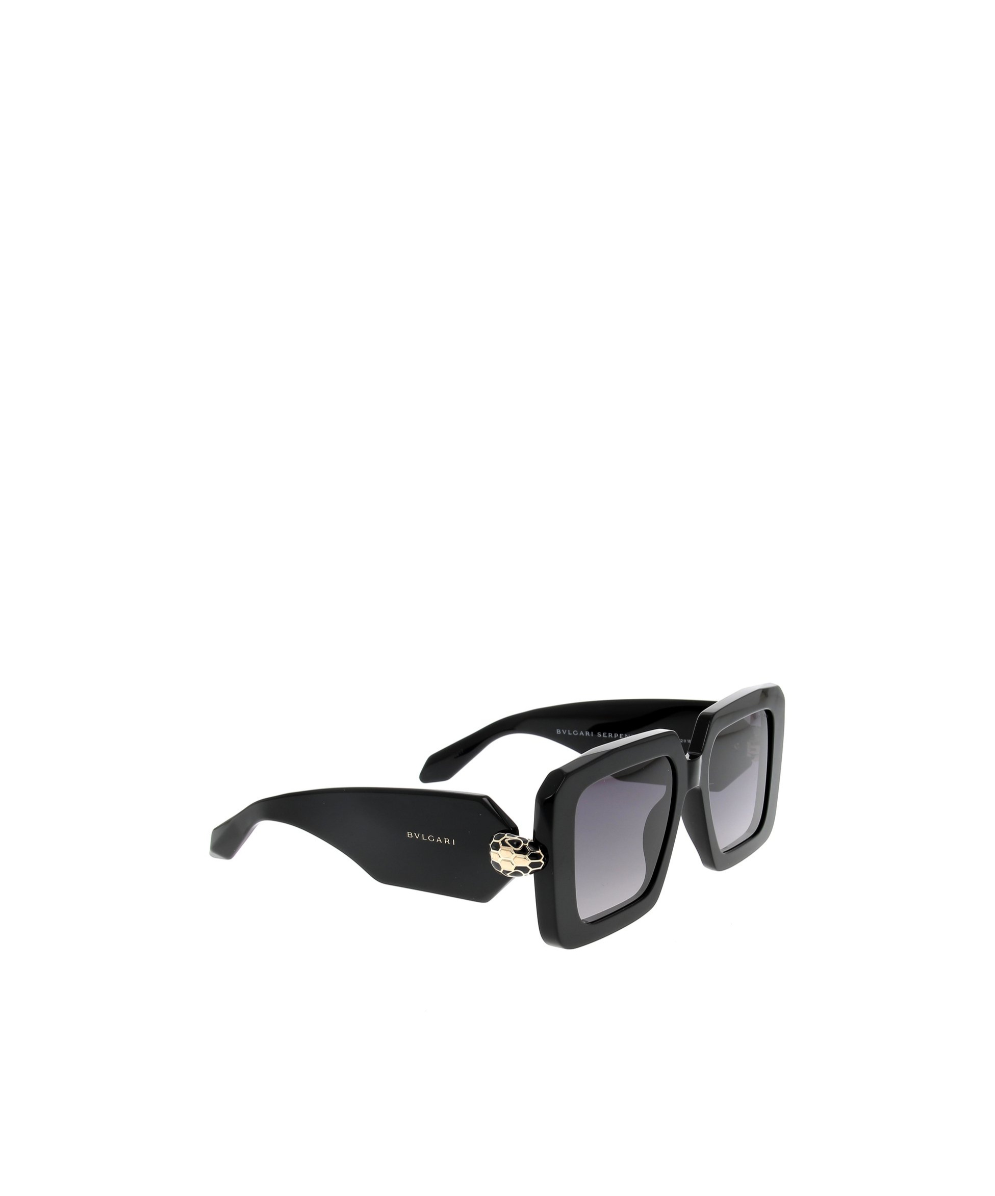 Bvlgari Serpenti Oversize Sunglasses In Gray