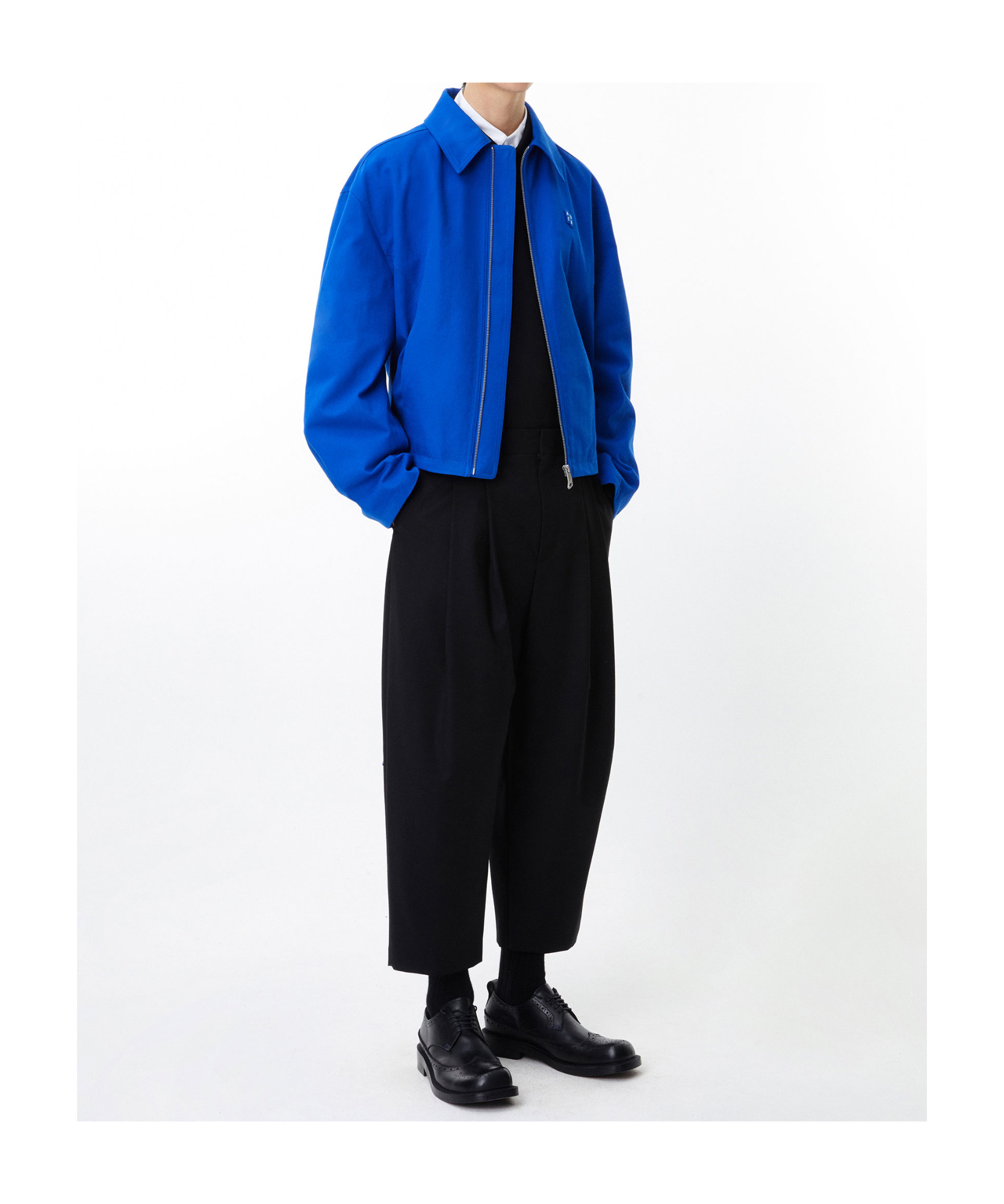 Ader Error Significant Series Lapel Casual Speeds Up In Blue