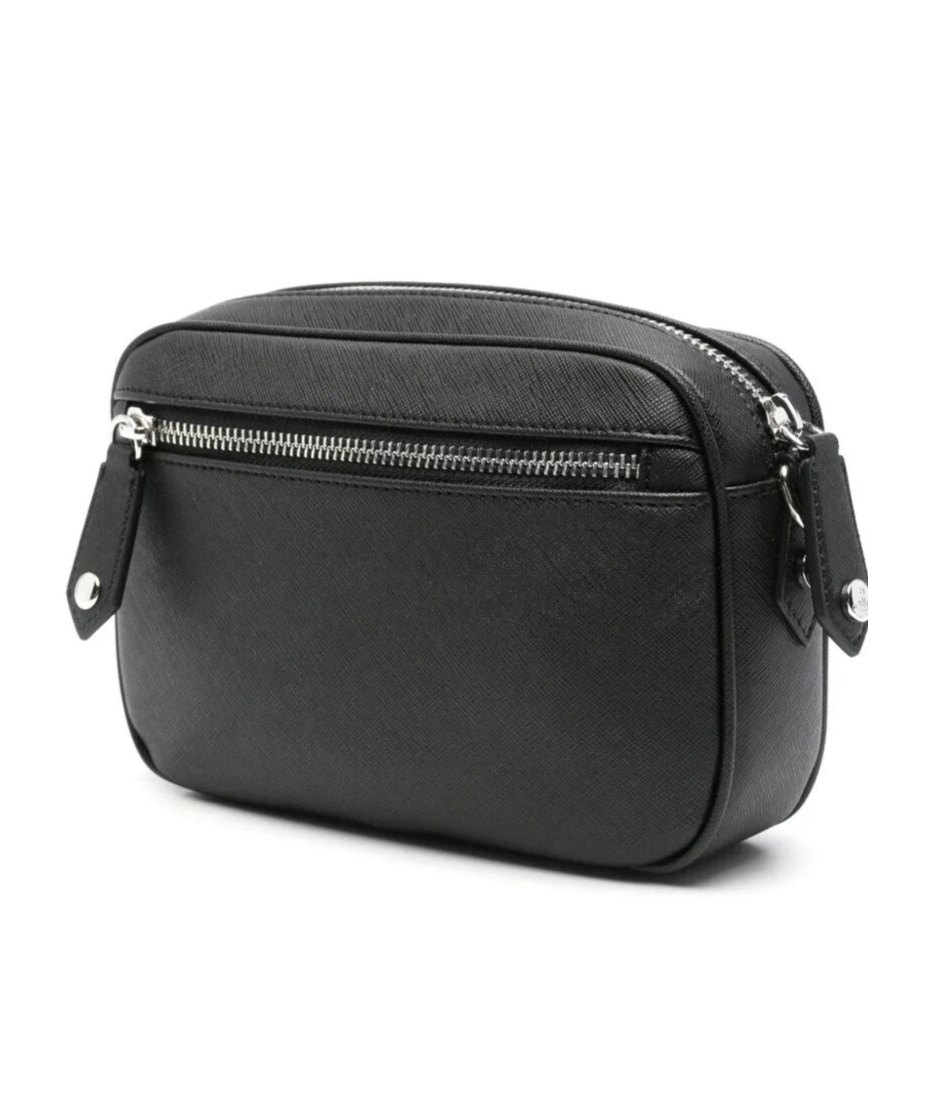 Vivienne Westwood Anna Crossbody Bag In Synthetic Leather In Black