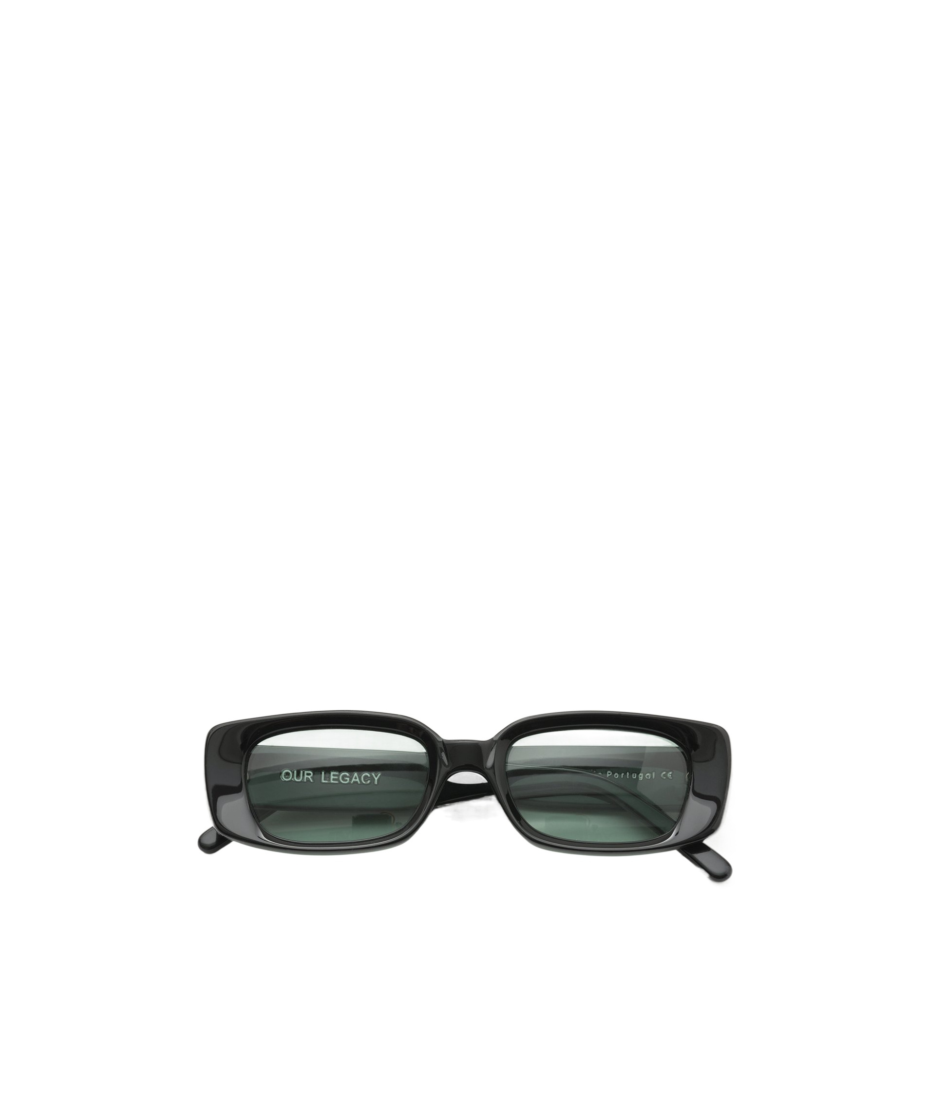 Our Legacy Samhain Rectangular Frame Sunglasses In Black