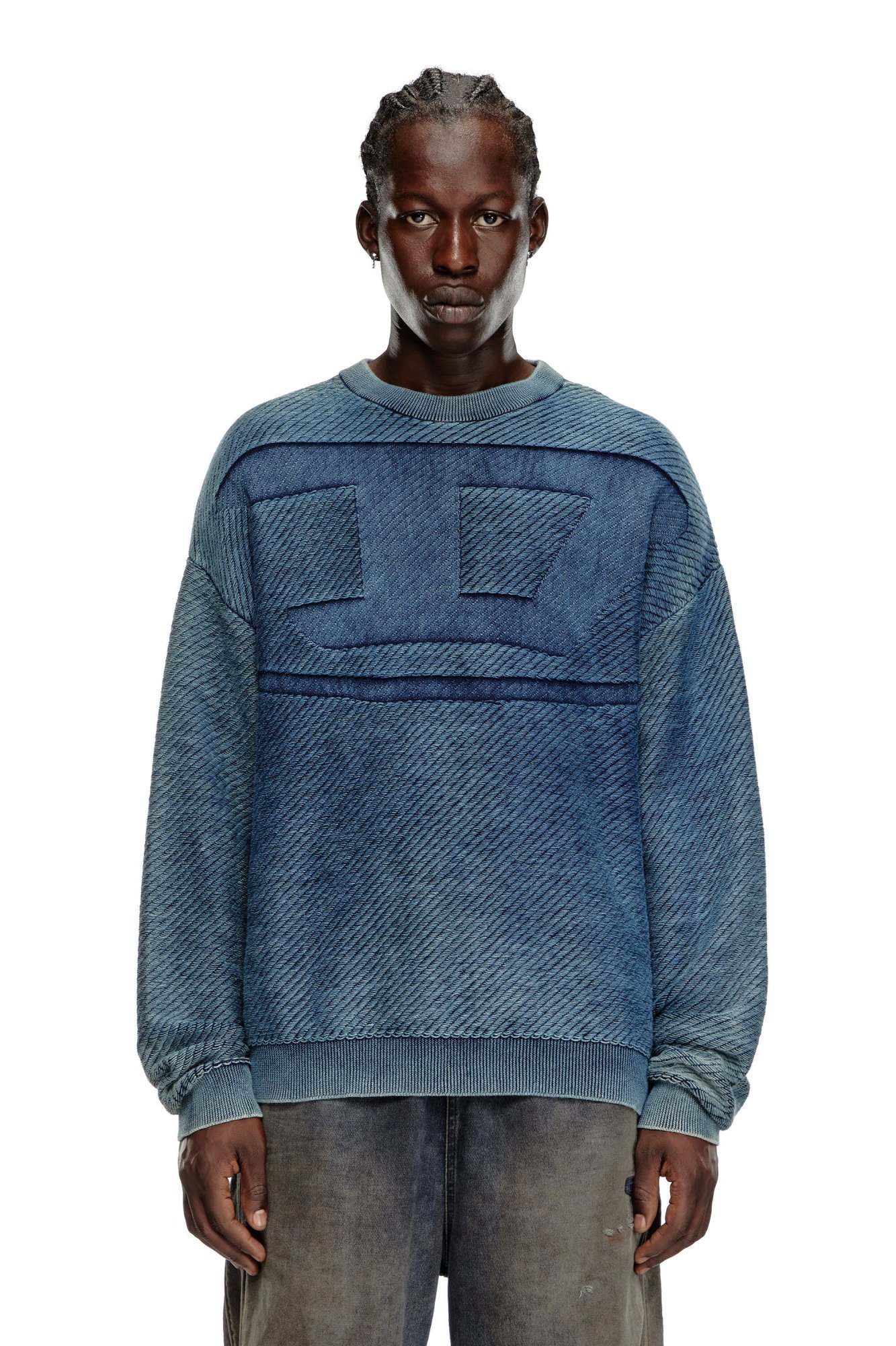 DIESEL K-KLEVERY ORGANIC COTTON PULLOVER 
