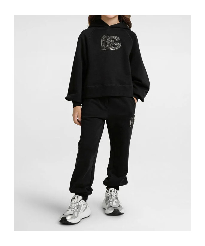Dolce & Gabbana Logo-detail Track Pants In Black