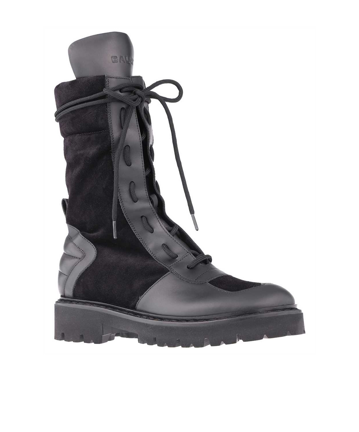 Bally Lacing Short Boots In Black