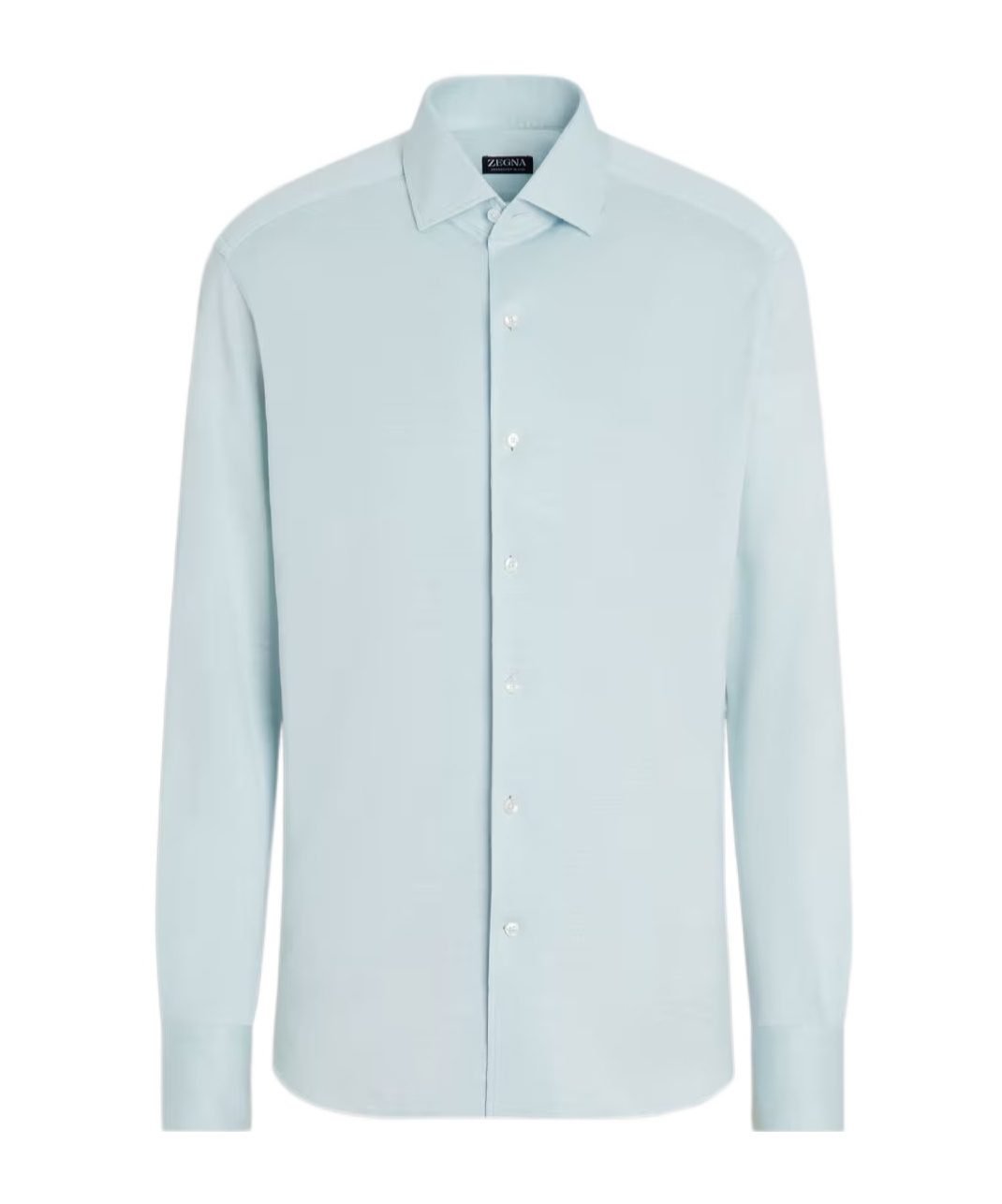Zegna Silk And Linen Blend Shirt In Black