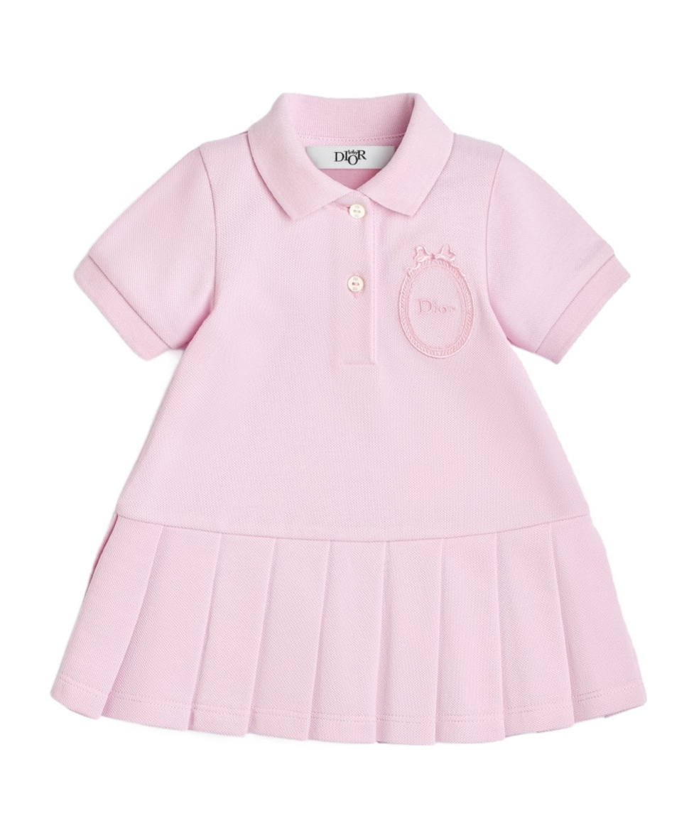 Dior Baby Tennis Dress In Pink