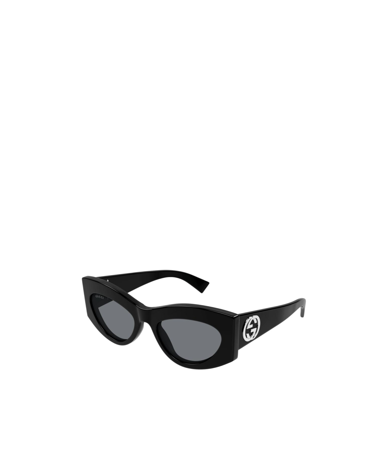 Gucci Grey Cat Eye Ladies Sunglasses Gg1843s 001 53 In Black
