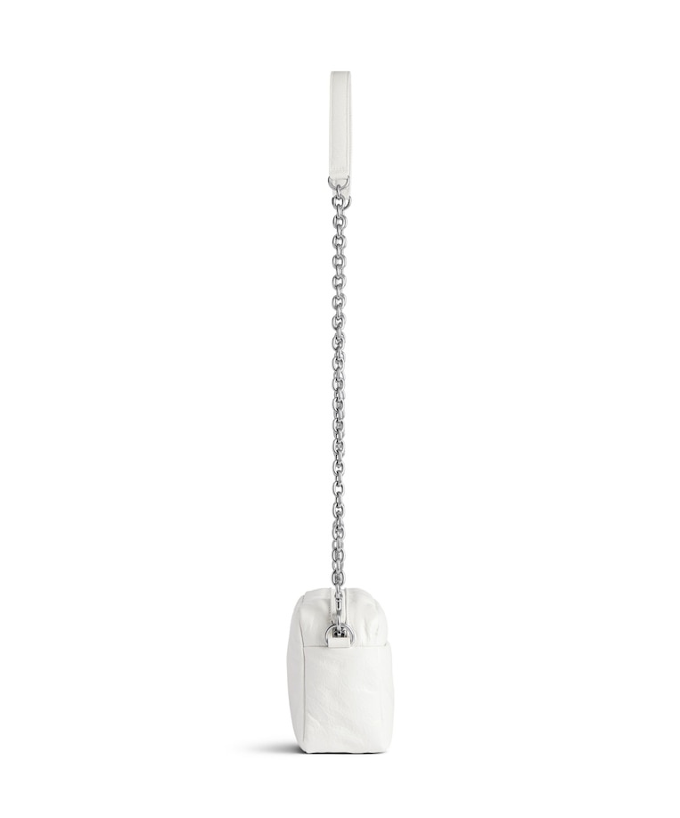 Balenciaga Monaco Camera Xs Shoulder Bag In White