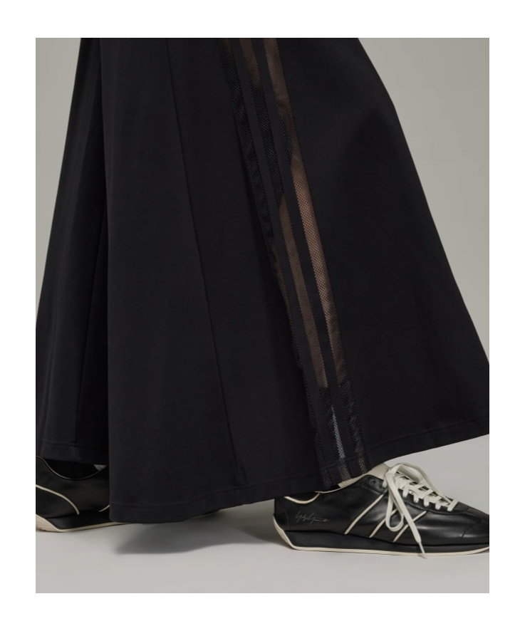 Y-3 Y 3 'y 3 Rayon Twill Wide' Pants In Black