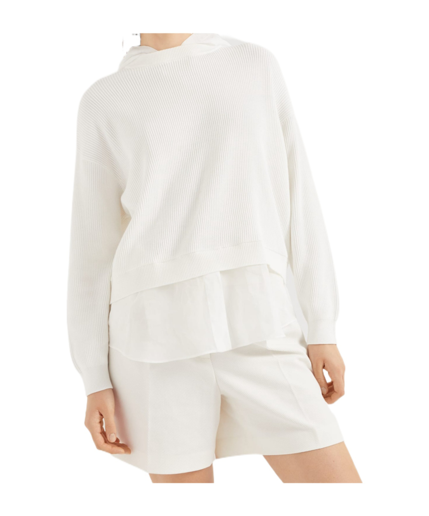 Brunello Cucinelli Sweater In White