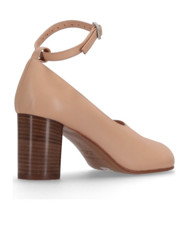 Niccolò Pasqualetti Obliqua Block Heel Pumps - Calfskin Leather