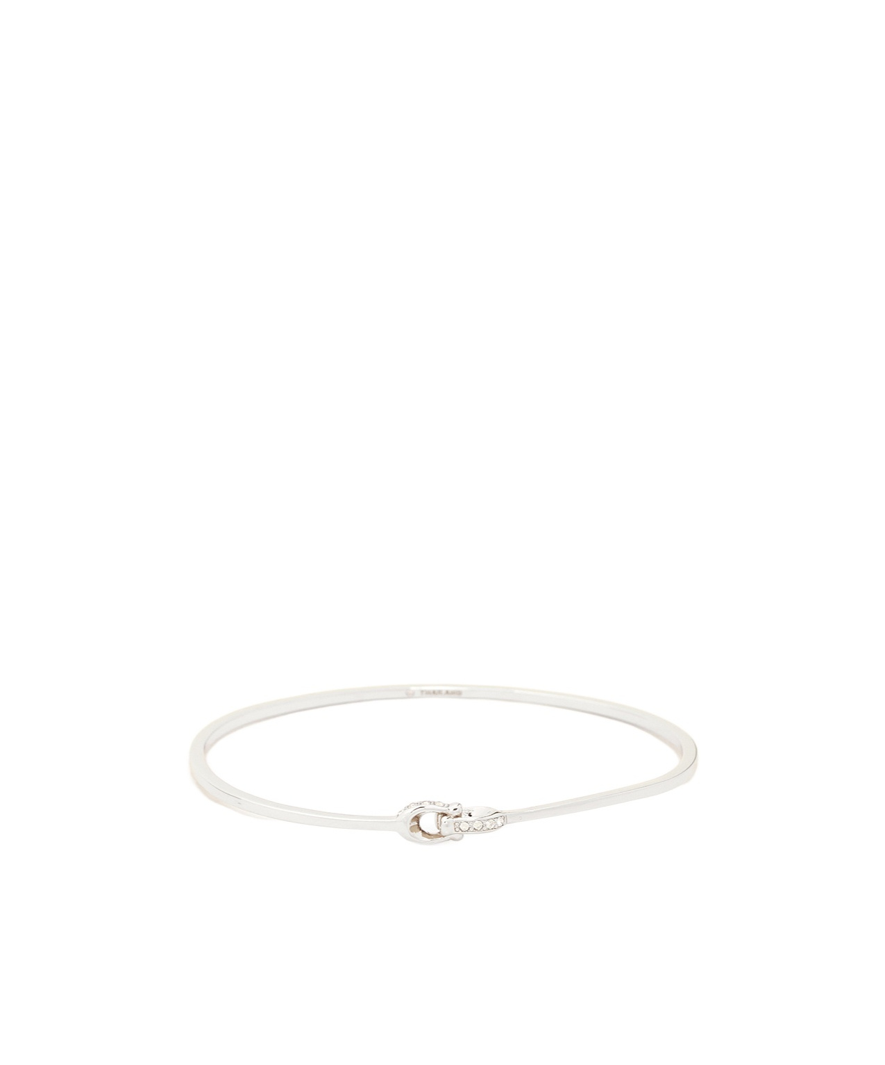Coach Interlocking Bracelets In White