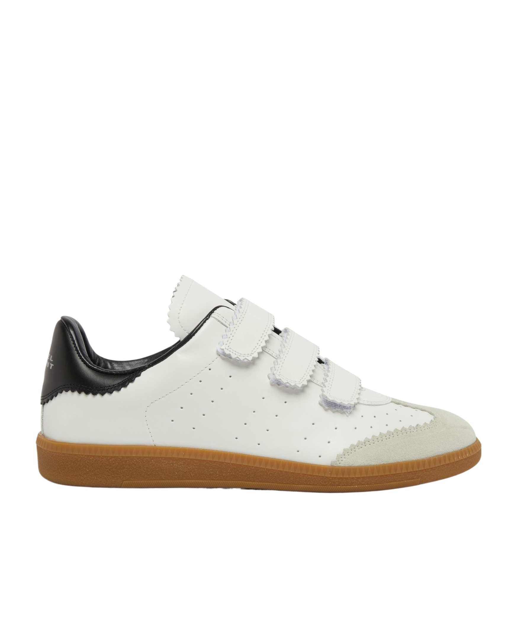 Shop Isabel Marant Round Toe Low-top Casual Shoes In White