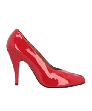 Maison Margiela Plain Colour Pumps In Red