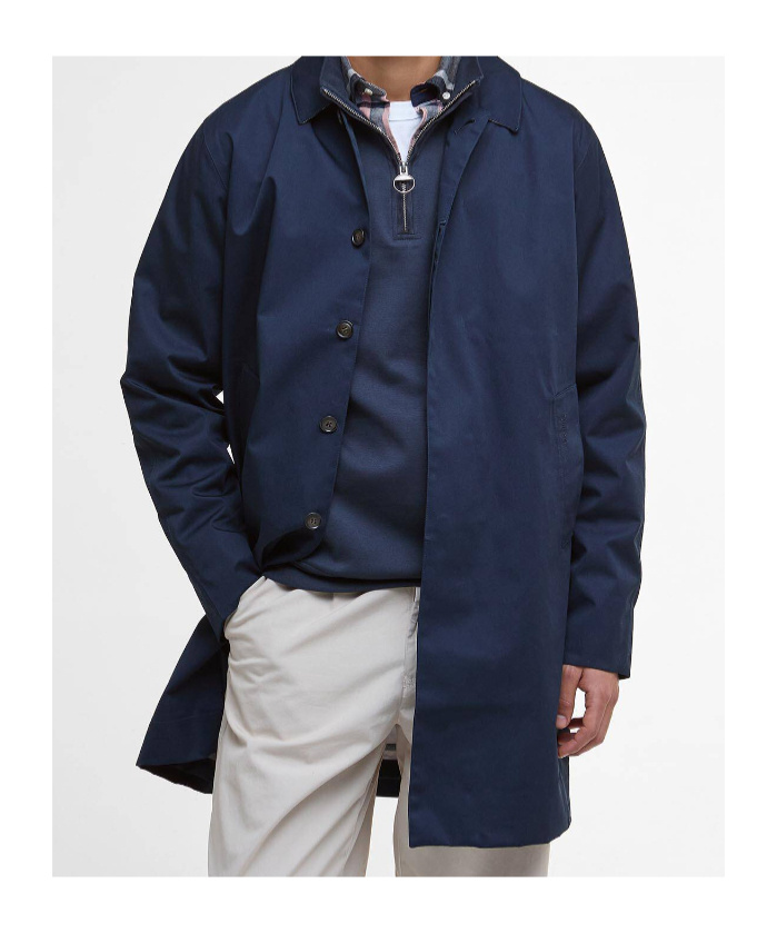 Barbour Lorden Waterproof Jacket In Blue