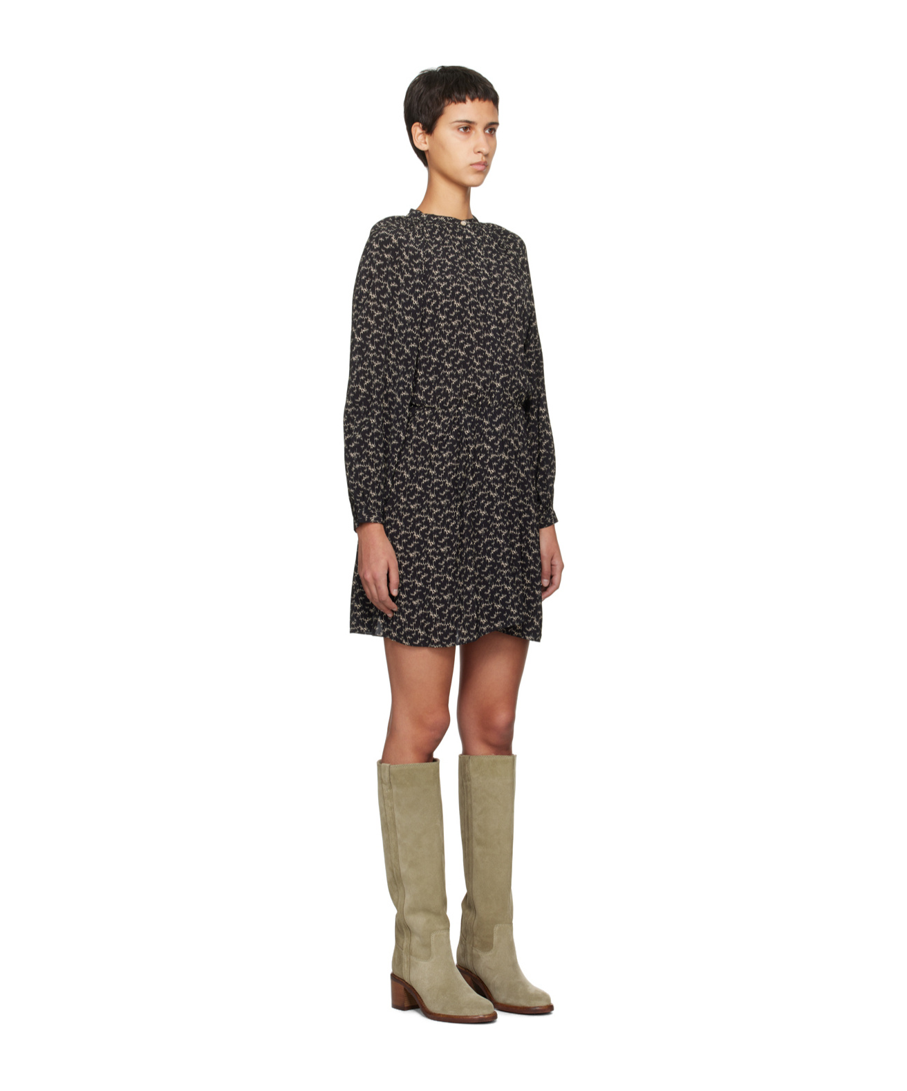 Shop Isabel Marant Étoile Amandine Dress In Black