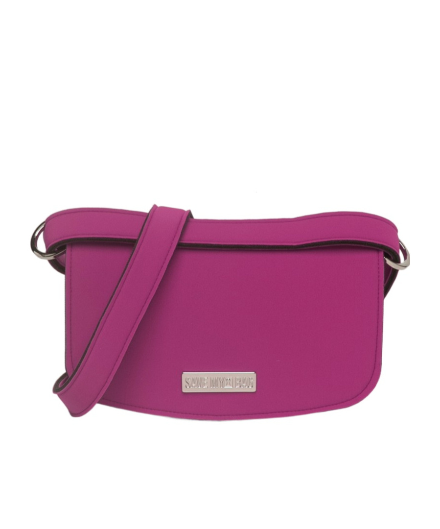 Save My Bag Nina Zipper Shoulder Bag In Pink
